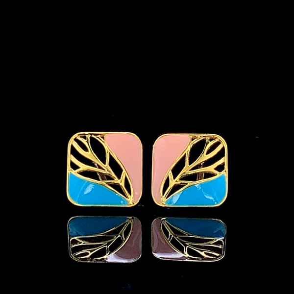 The Art Deco Palm Studs