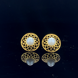The Mandala Pearl Earrings