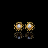 The Pearl Fleur Studs