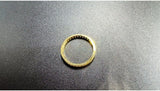 NJ Arts Eternal Sparkle Gold Eternity Ring 18kt Yellow Gold ring