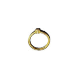 NJ Arts Classic Solitaire Gold Ring 18kt Yellow Gold ring