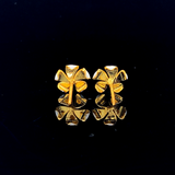 The Golden Frangipani Earrings