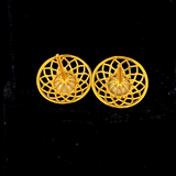 The Mandala Pearl Earrings