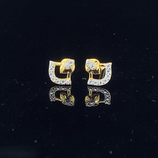 blossom stud earring