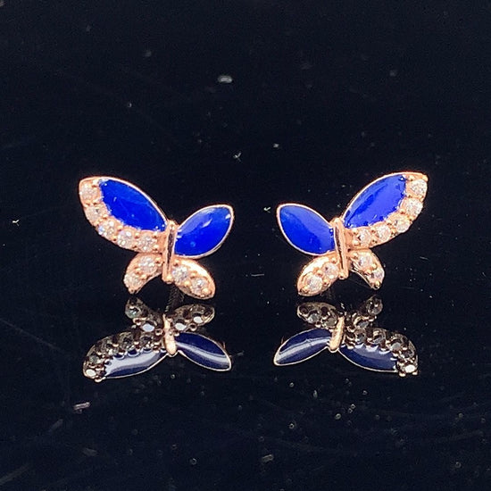 "Midnight Flutter" Studs