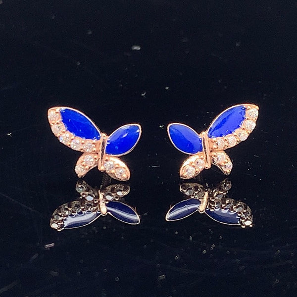 "Midnight Flutter" Studs