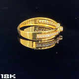 Eternal Bond Gold Diamond Ring