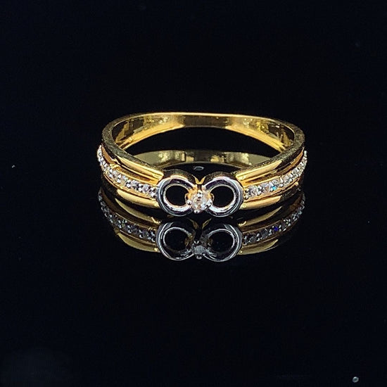 Eternal Bond Gold Diamond Ring