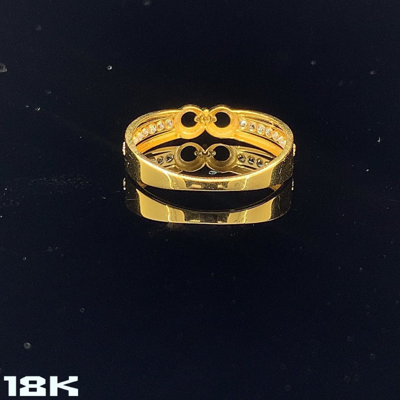 Eternal Bond Gold Diamond Ring